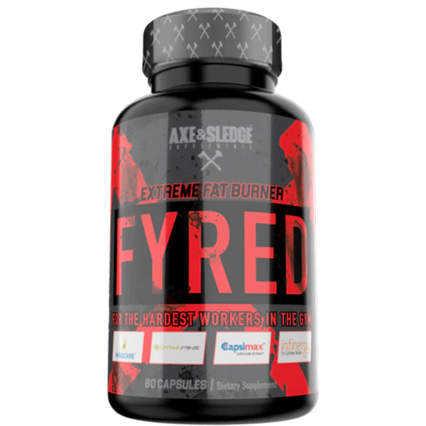 Axe & Sledge Fyred Extreme Fat Burner (Dated 05/2023)