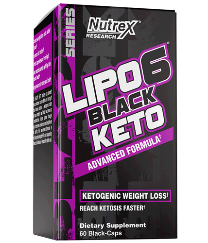 Nutrex Lipo 6 Black Keto 60 Caps (date July 2024)