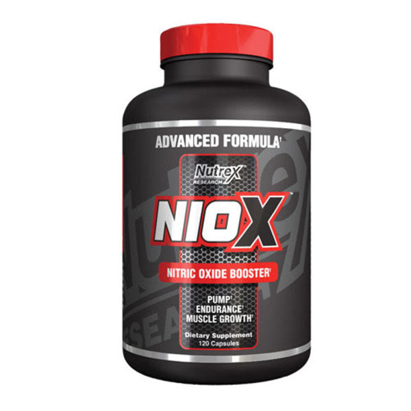 Nutrex Niox 120 Caps Black (date April 2024)